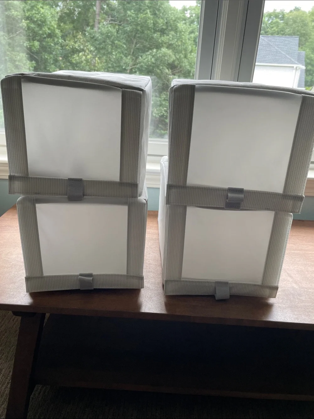 4 IKEA Hemmafixare double shoe organizer cases